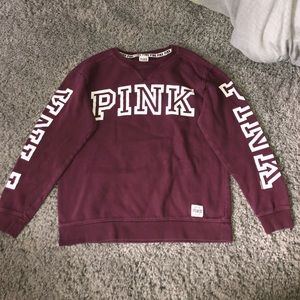 Victoria Secret’s Pink sweatshirt
